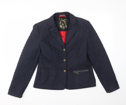 BELLY BARDAY Womens Blue   Jacket Coat Size 12