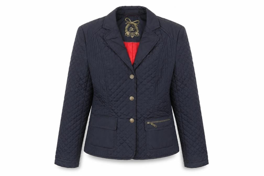 BELLY BARDAY Womens Blue   Jacket Coat Size 12