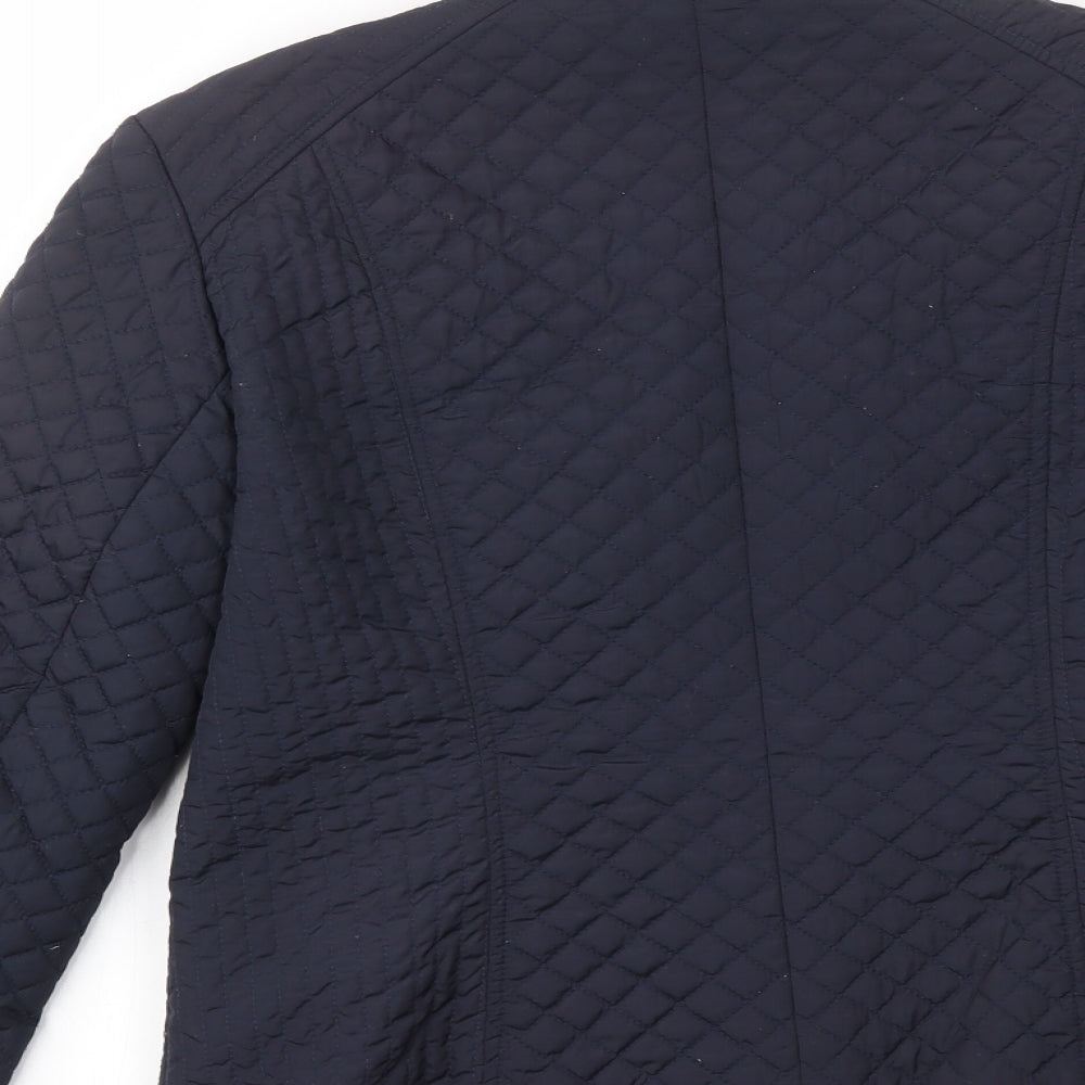 BELLY BARDAY Womens Blue   Jacket Coat Size 12
