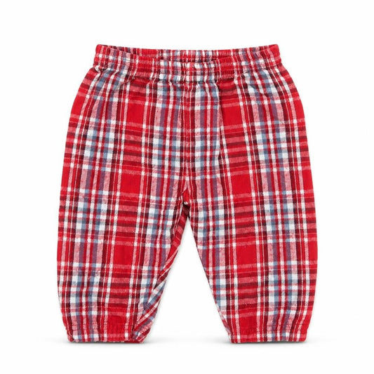 Nutmeg Boys Red Chevron  Capri Trousers Size 3-6 Months