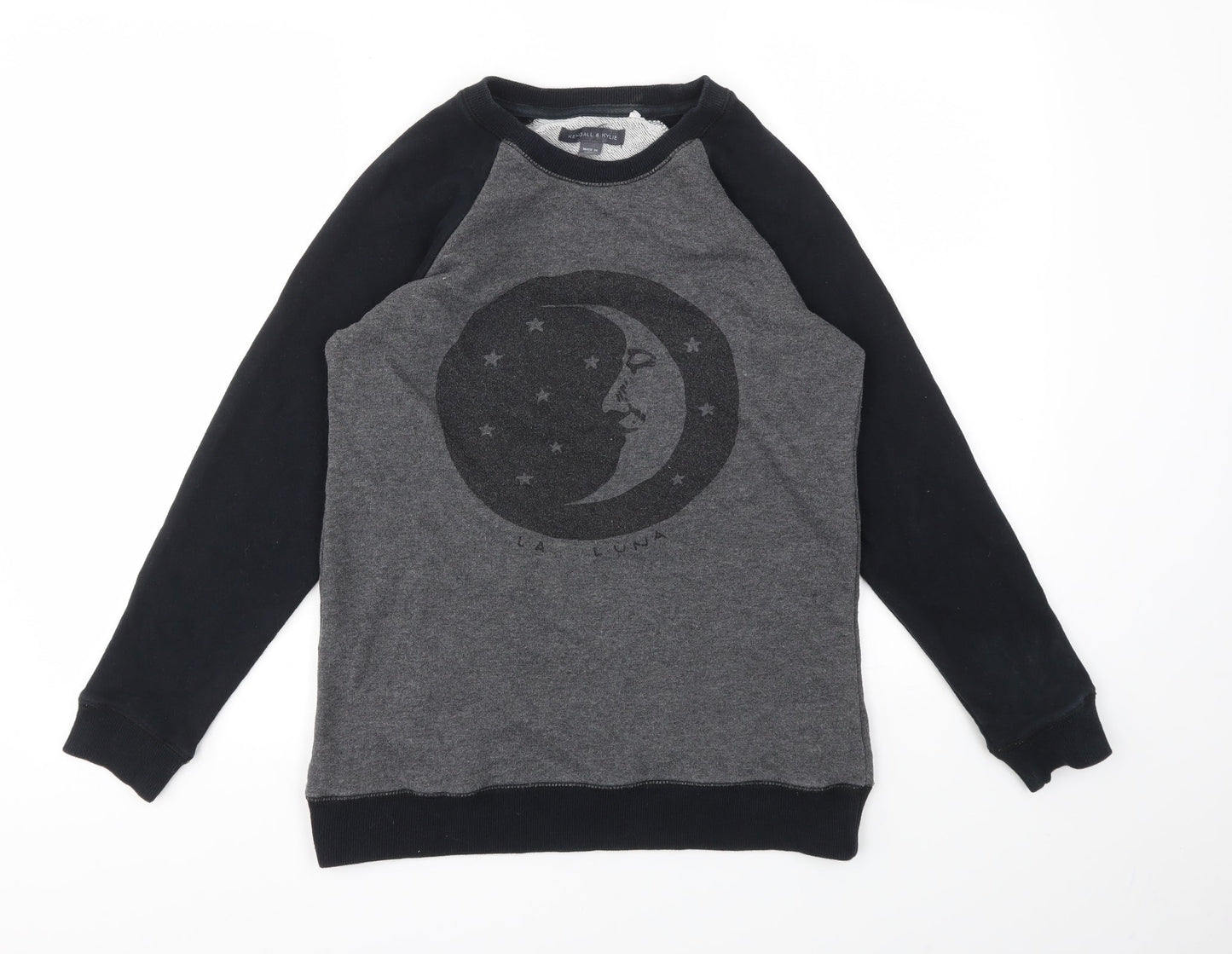 Kendall And Kylie Womens Grey   Pullover Jumper Size XS