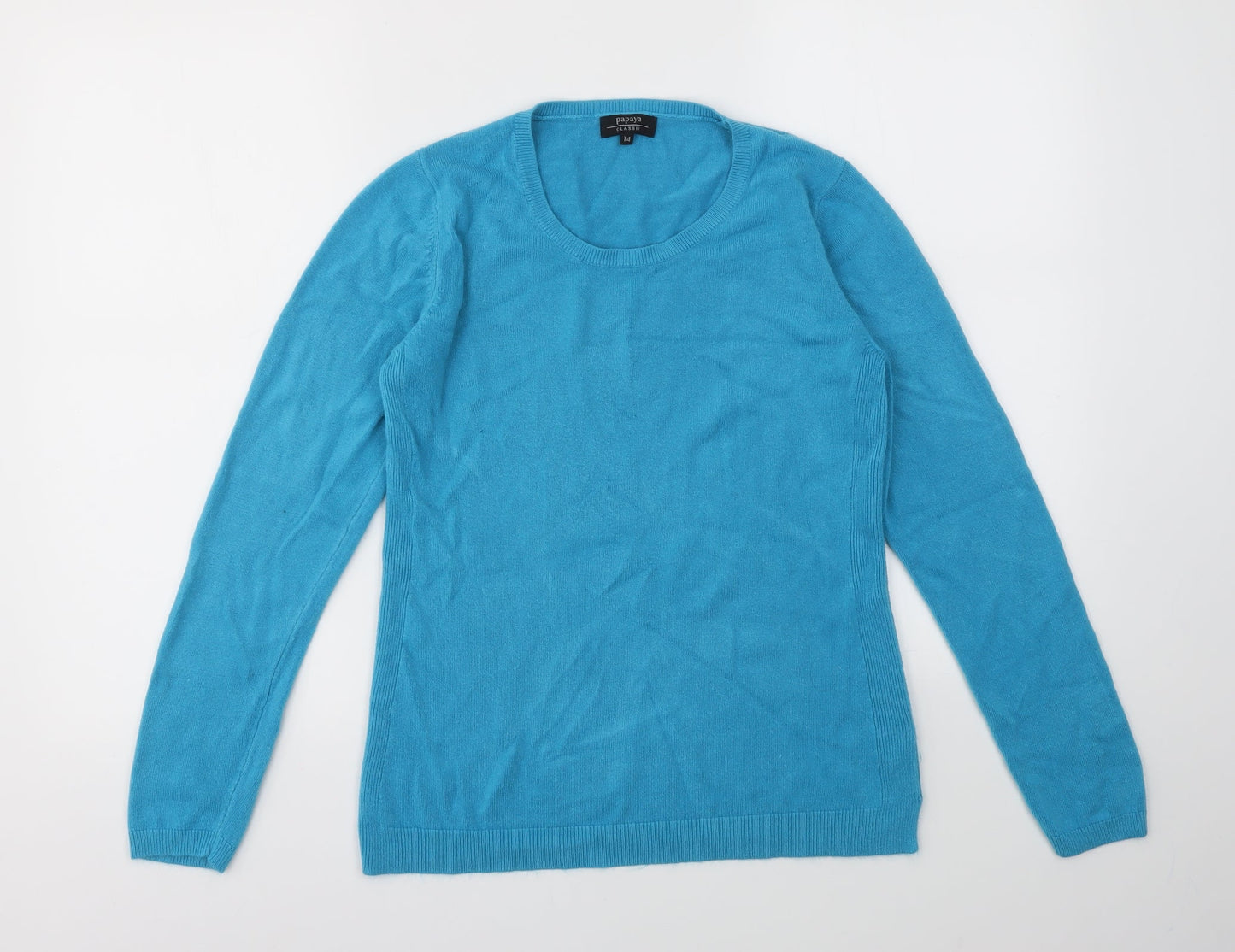Matalan Womens Blue   Pullover Jumper Size 14
