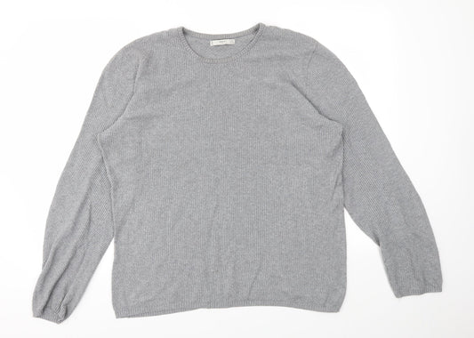 MNG Womens Grey   Pullover Jumper Size M