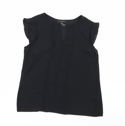Preloved Atmosphere Womens Black   Basic Blouse Size 8 - Front