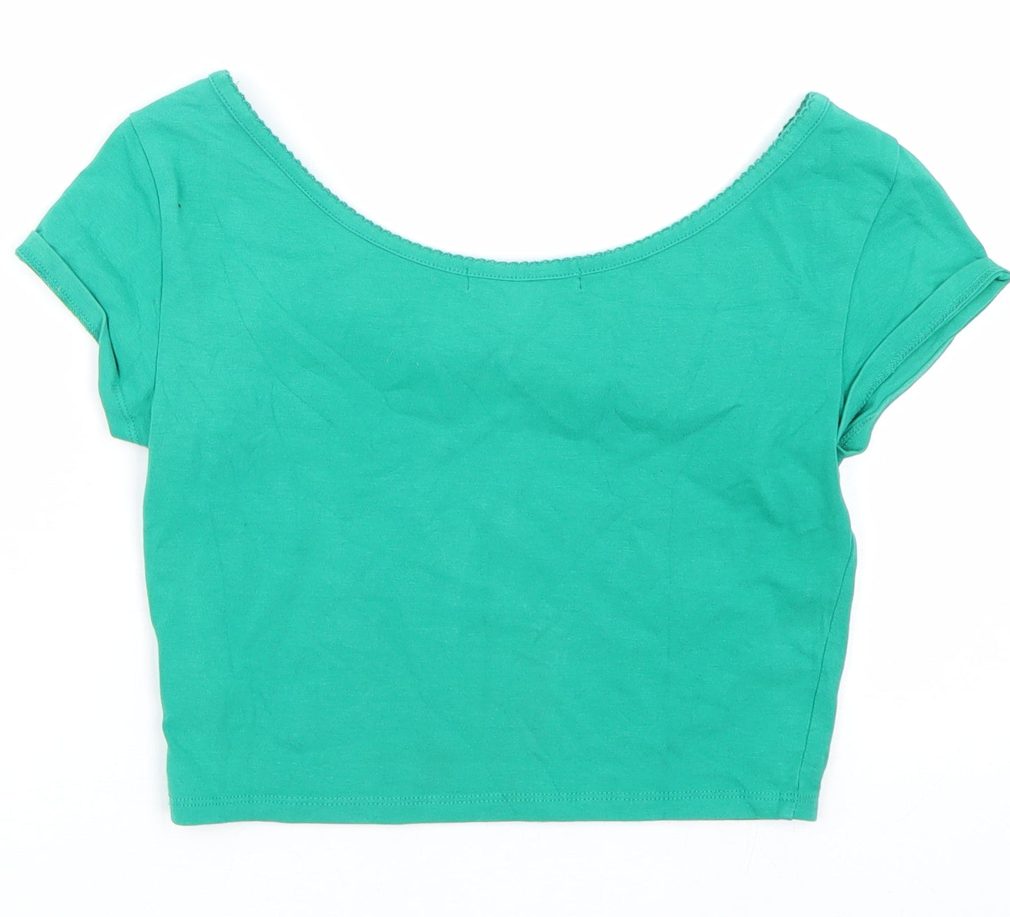 FOREVER 21 Womens Green   Basic T-Shirt Size M