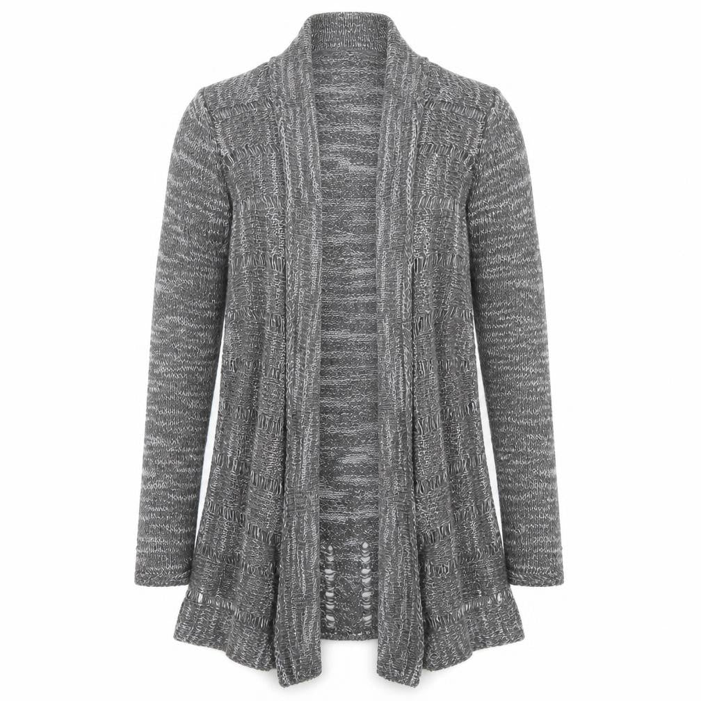 Per Una Womens Grey   Cardigan Jumper Size 8