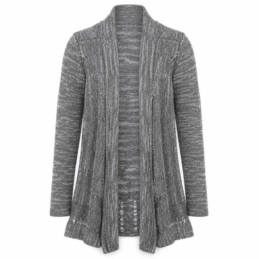 Per Una Womens Grey   Cardigan Jumper Size 8