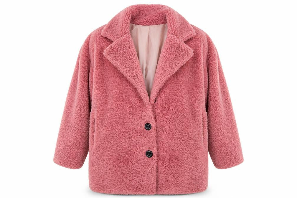 Preworn Womens Pink   Overcoat Coat Size S