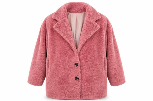 Preworn Womens Pink   Overcoat Coat Size S