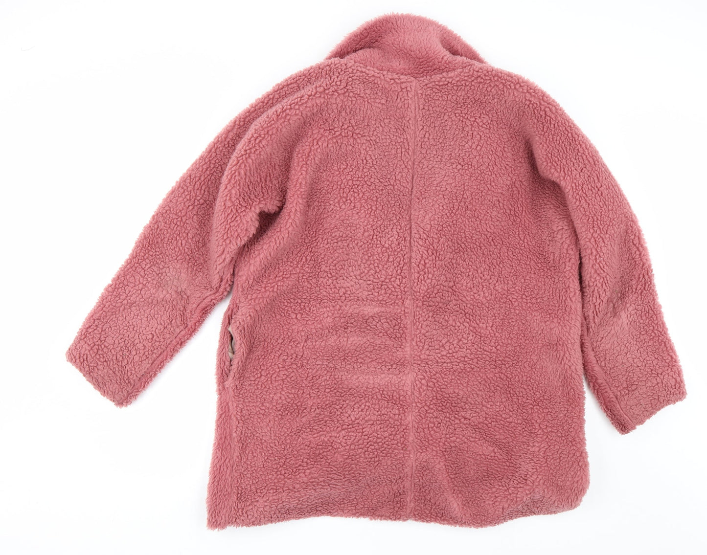 Preworn Womens Pink   Overcoat Coat Size S