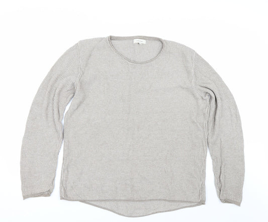 River Island Womens Beige   Pullover Jumper Size M