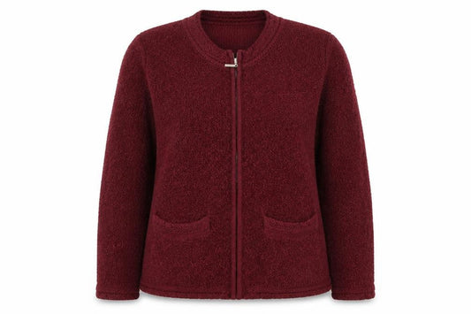 Bonmarché Womens Purple Full Zip Jumper Size M