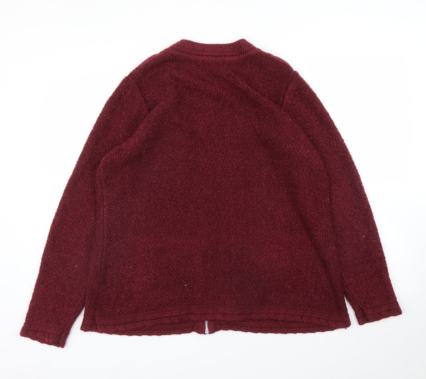 Bonmarché Womens Purple   Full Zip Jumper Size M