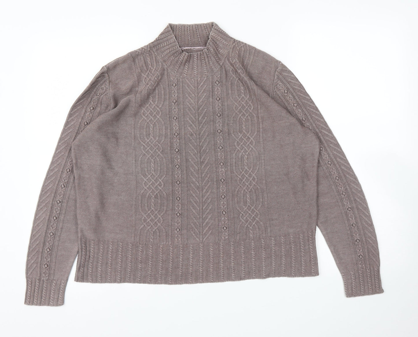 Preworn Womens Purple   Pullover Jumper Size M