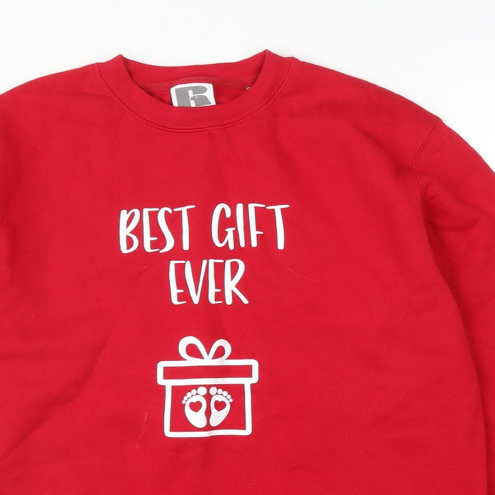 Russell Womens Red   Pullover Jumper Size S