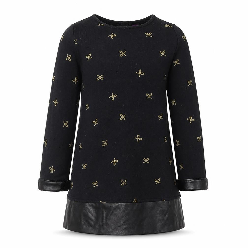 Shrinking Violet Girls Black   Tunic Jumper Size 5 Years