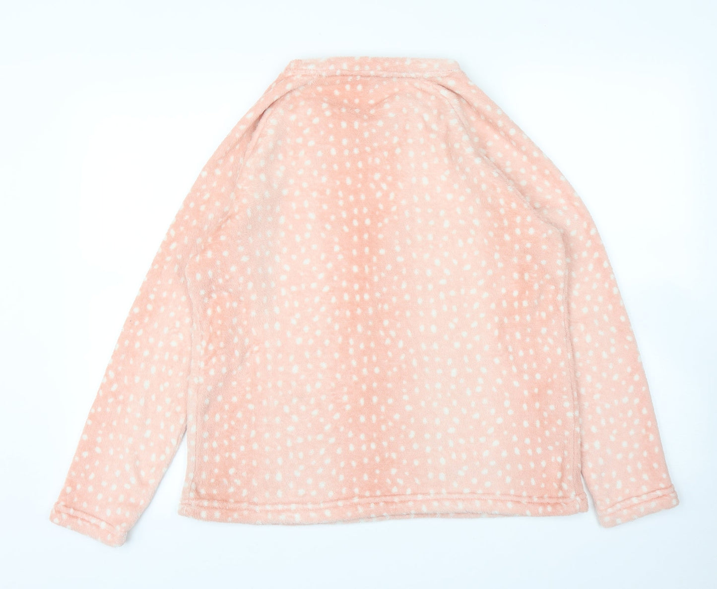 Dorothy Perkins Womens Pink Polka Dot  Pullover Jumper Size M  - PJ top