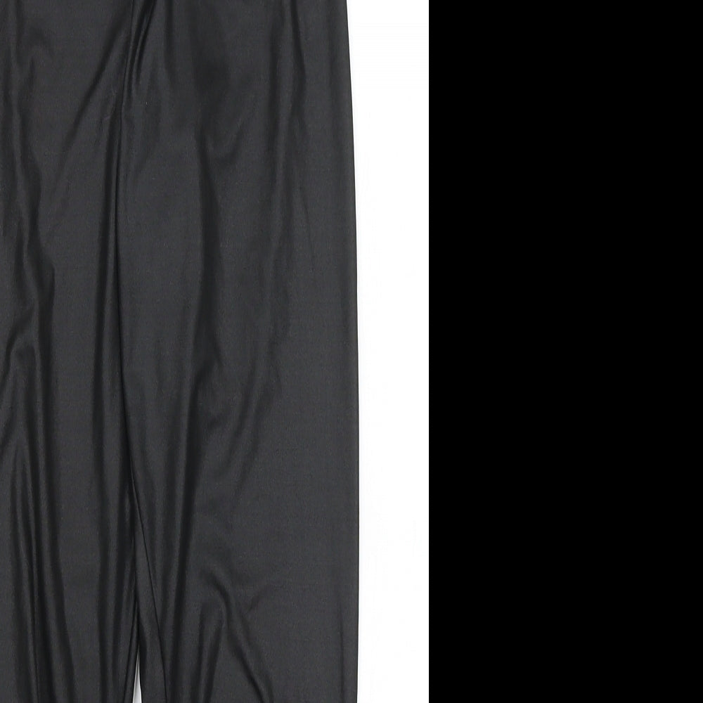 I SAW IT FIRST Womens Black   Capri Leggings Size 10 L23.5 in