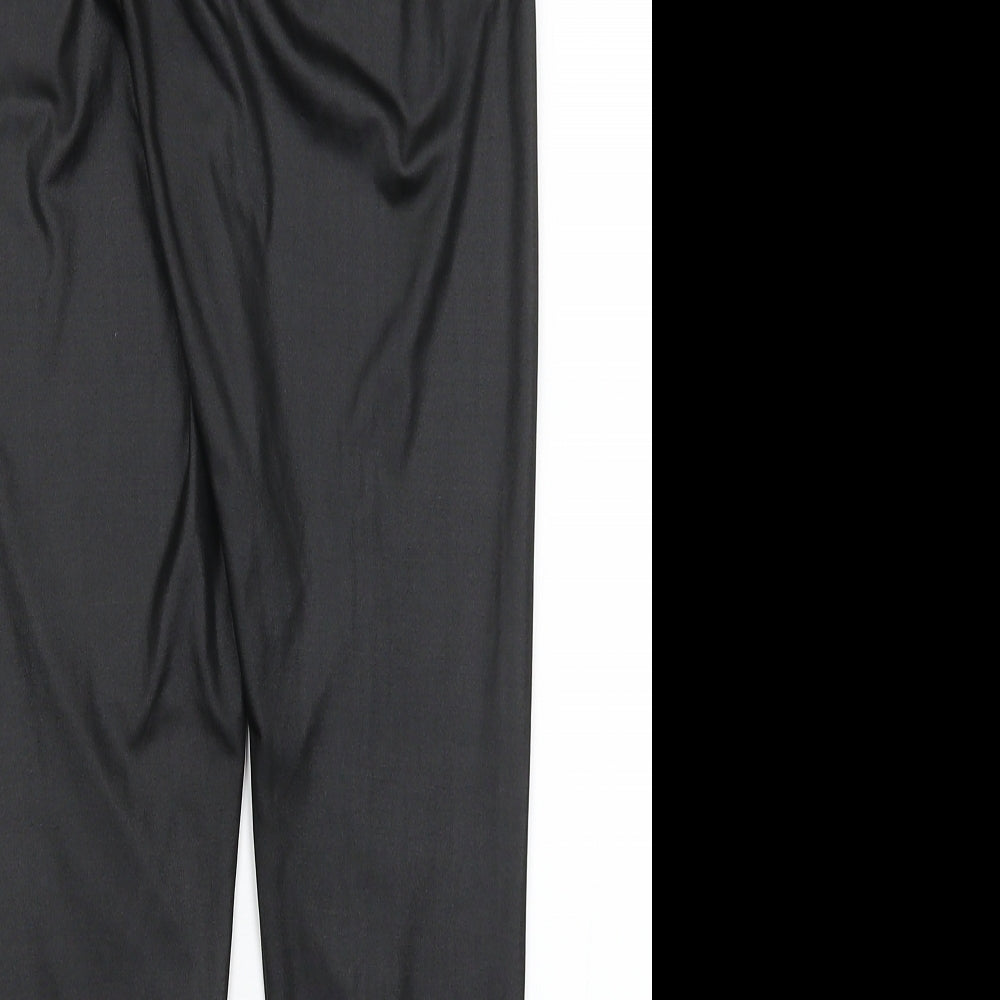 I SAW IT FIRST Womens Black   Capri Leggings Size 10 L23.5 in