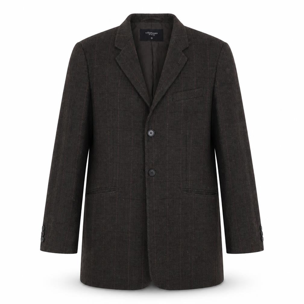 Cedarwood State Mens Green Jacket Blazer Size M