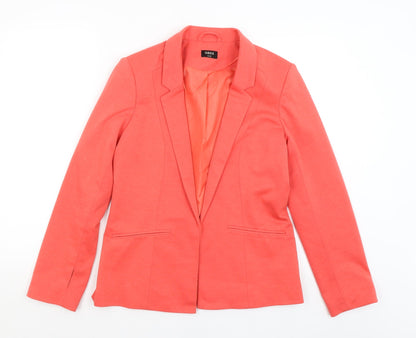 Oasis Womens Red   Jacket Blazer Size 12