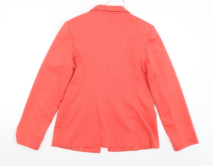 Oasis Womens Red   Jacket Blazer Size 12