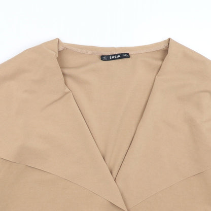 SHEIN Womens Brown   Jacket Blazer Size S
