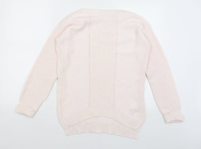 Marks & Spencer Womens Pink   Pullover Jumper Size S