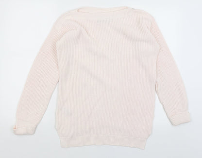 Marks & Spencer Womens Pink   Pullover Jumper Size S