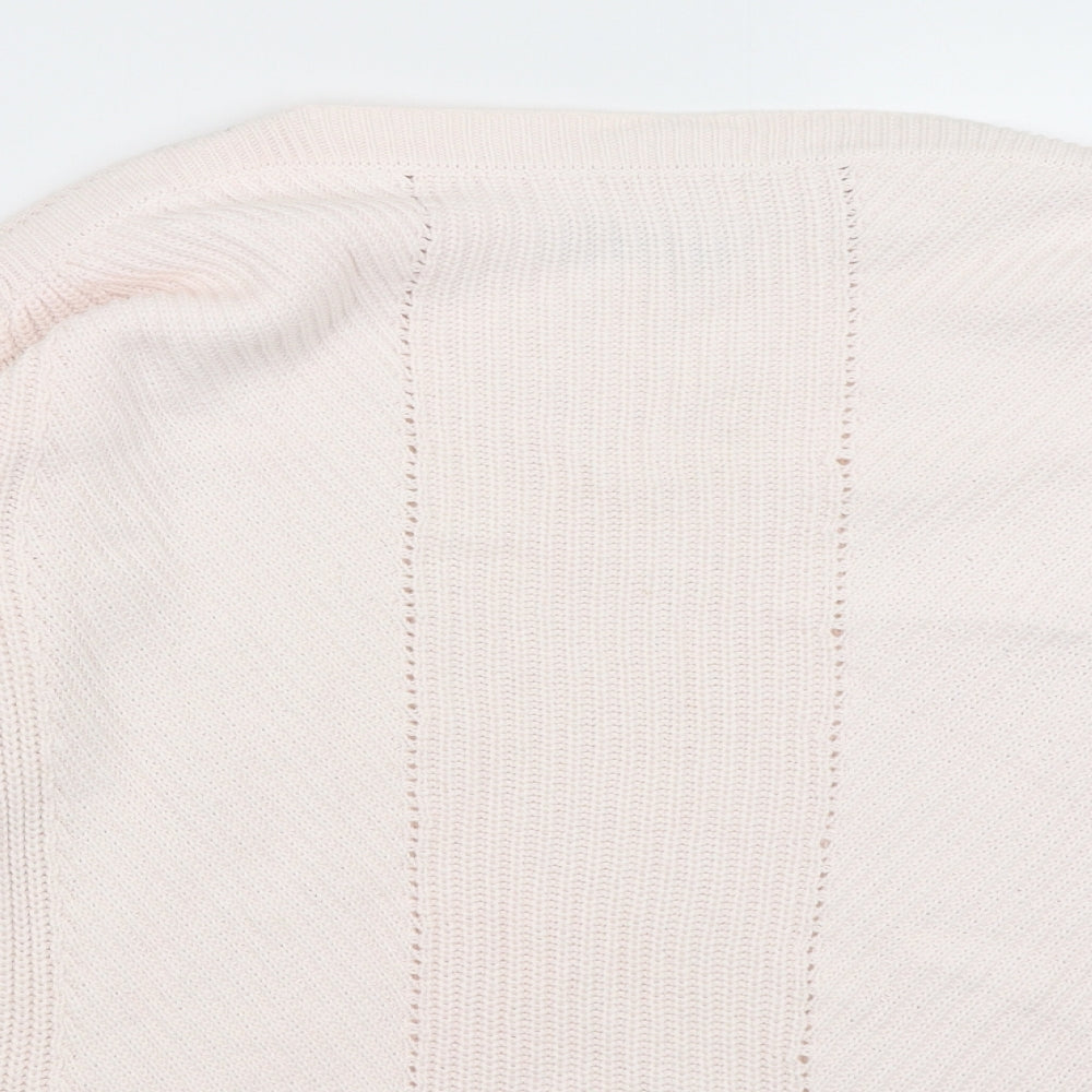 M&S Womens Pink   Pullover Jumper Size S