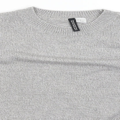 Divided Womens Grey   Pullover Jumper Size XS