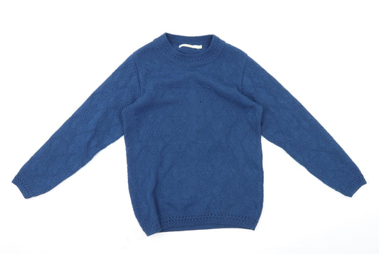 vida vi Womens Blue   Pullover Jumper Size 10
