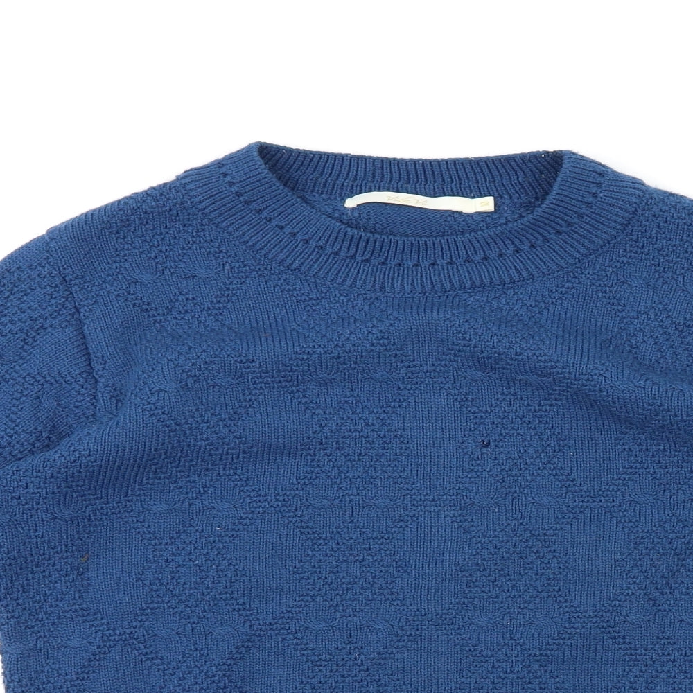 vida vi Womens Blue   Pullover Jumper Size 10