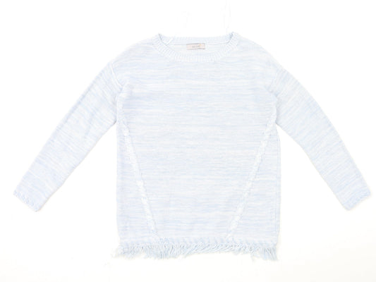Marks and Spencer Womens Blue   Pullover Jumper Size 8