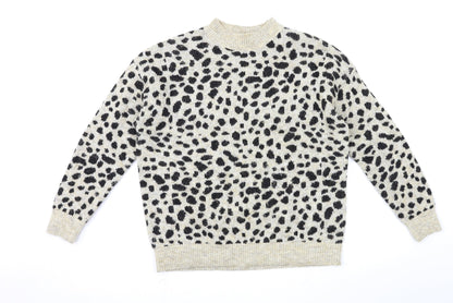 Dorothy Perkins Womens Multicoloured Animal Print  Pullover Jumper Size 14