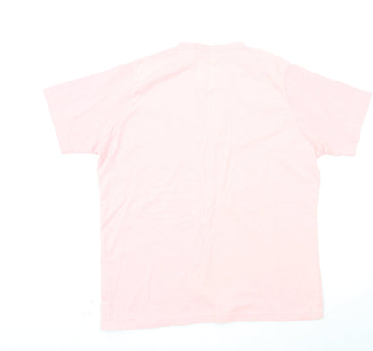 Preloved EWM Womens Pink   Basic T-Shirt Size 16 - Back