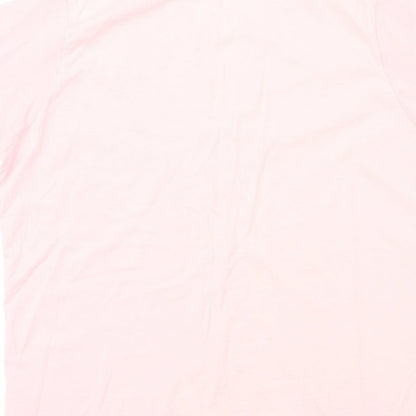Preloved EWM Womens Pink   Basic T-Shirt Size 16 - Label