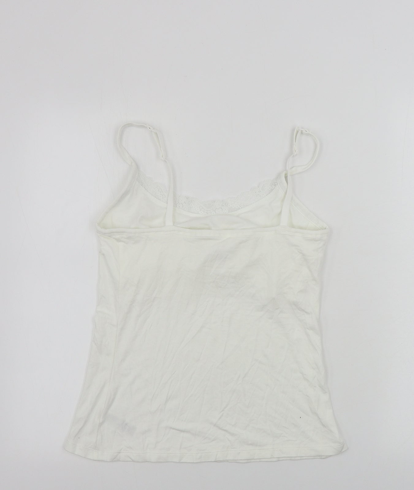 F&F  Girls White   Basic Tank Size 9-10 Years