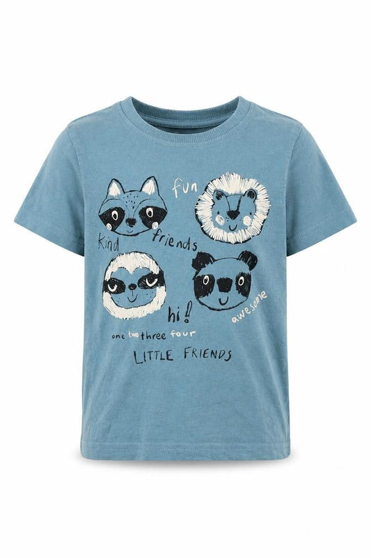George  Boys Blue   Basic T-Shirt Size 2 Years