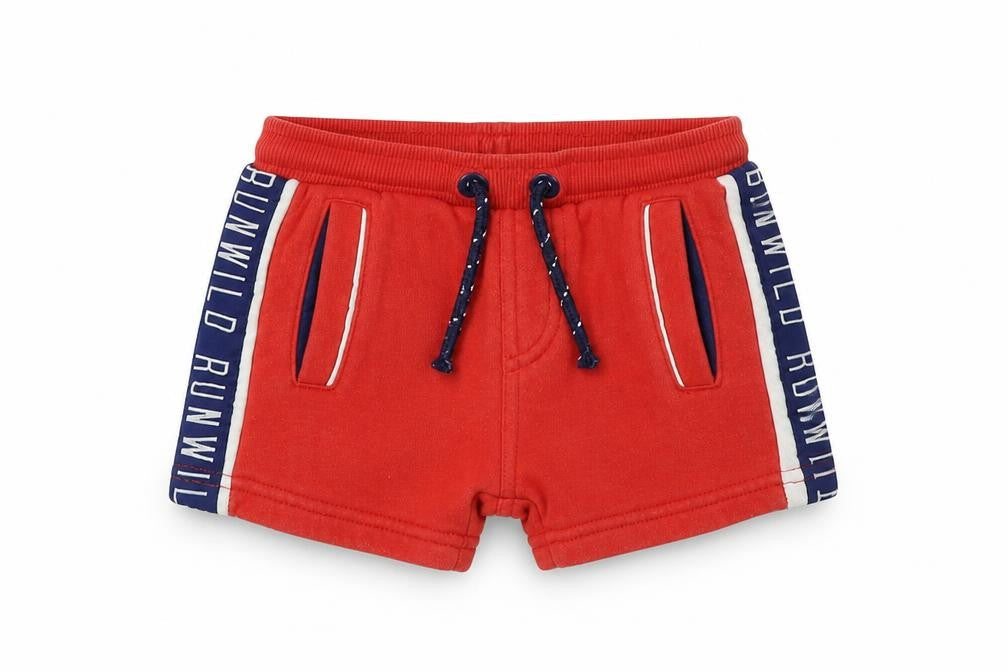 George  Boys Red   Cropped Trousers Size 18-24 Months