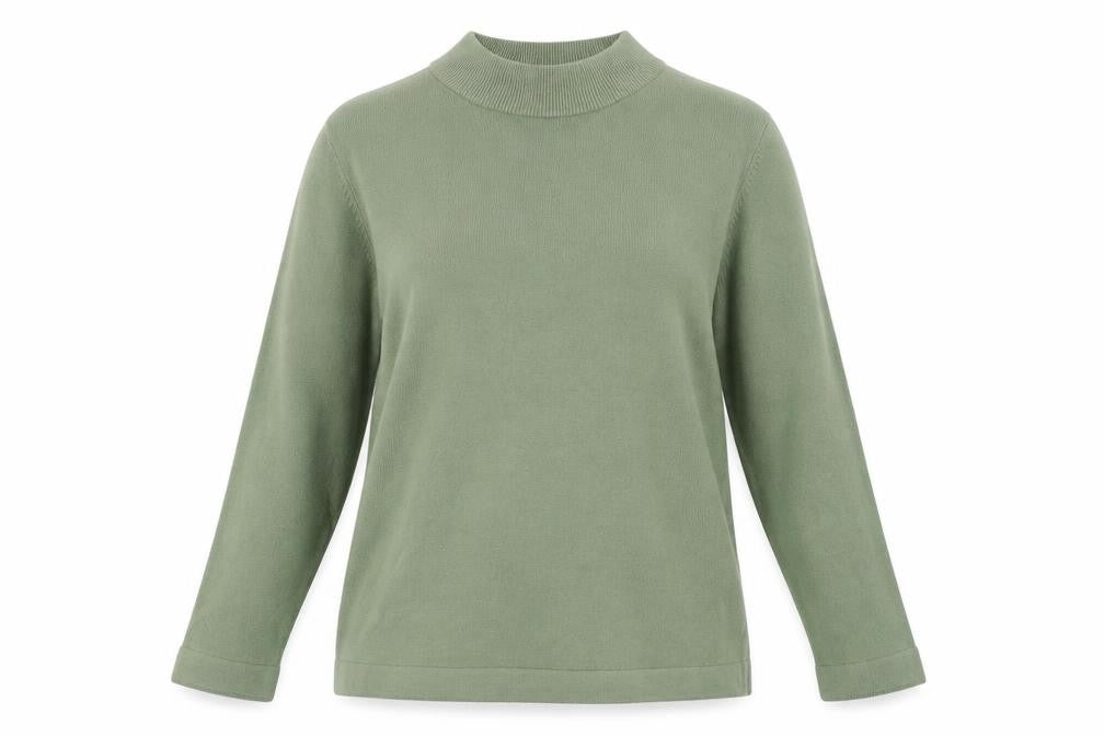 Bonmarché Womens Green Pullover Jumper Size L