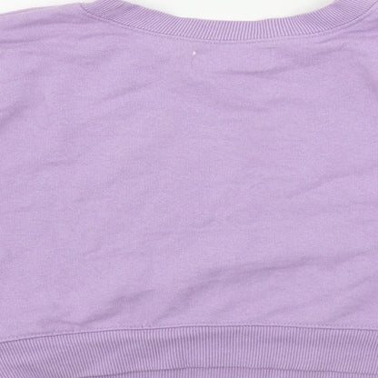 Pull&Bear Womens Purple   Pullover Jumper Size S