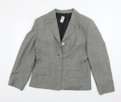 Preworn  Womens Beige   Jacket Blazer Size 16