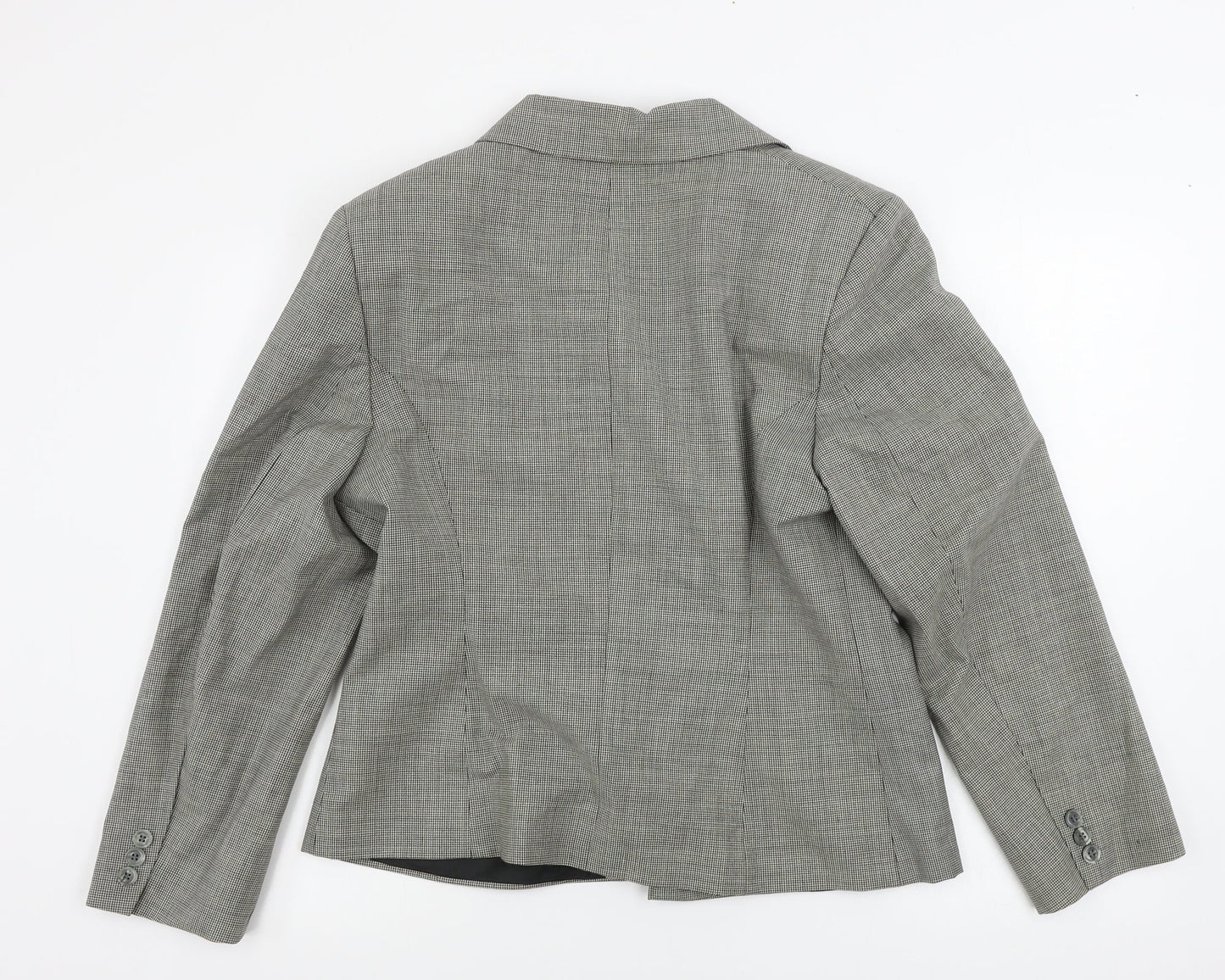 Preworn  Womens Beige   Jacket Blazer Size 16
