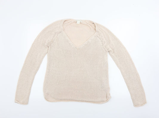 H&M  Womens Pink   Pullover Jumper Size S