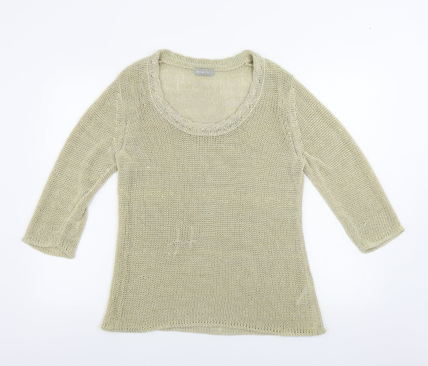 Marks and Spencer  Womens Beige   Pullover Jumper Size L