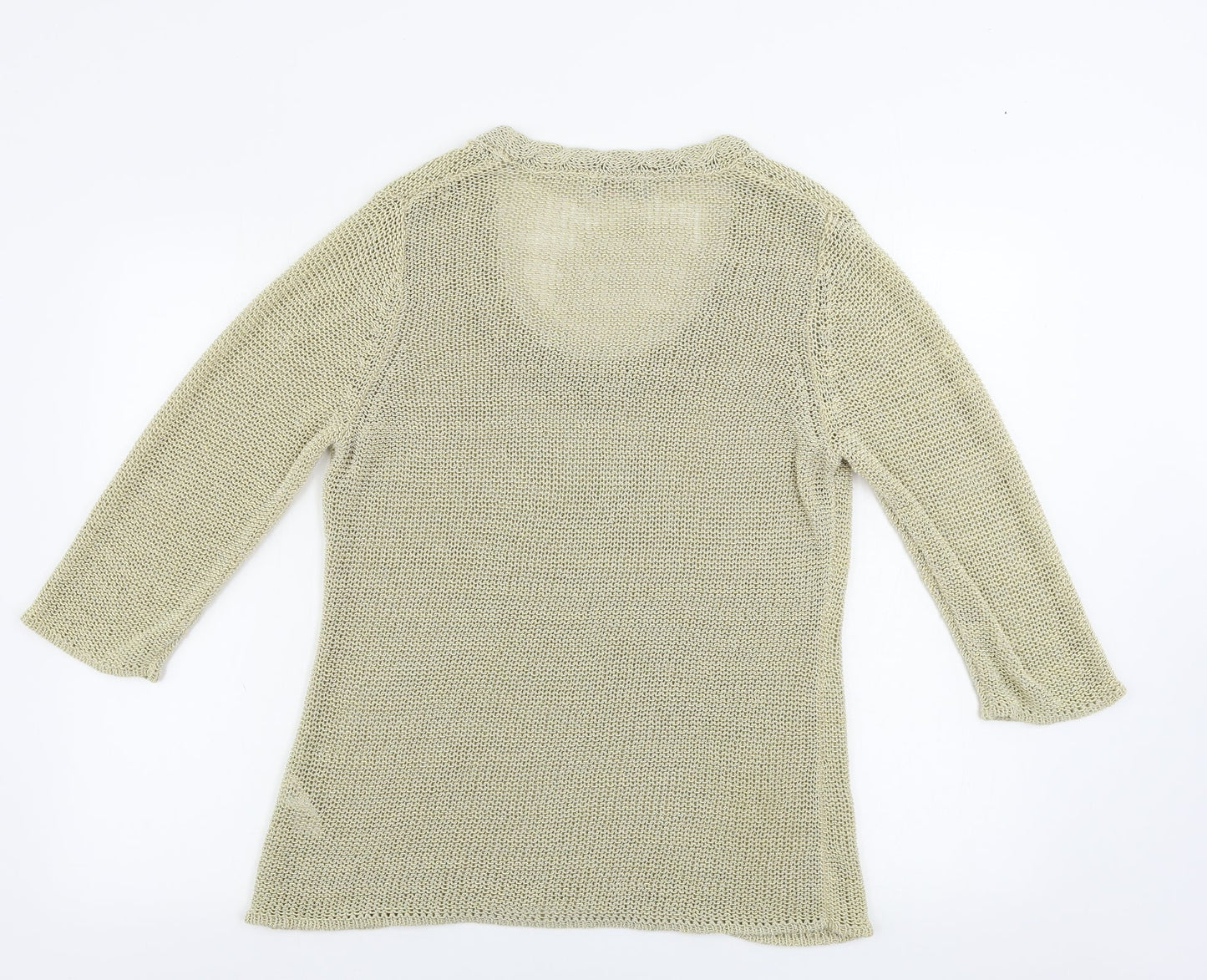 Marks and Spencer  Womens Beige   Pullover Jumper Size L