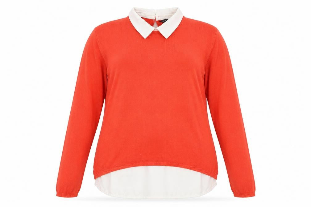 Atmosphere Womens Orange   Pullover Jumper Size 14