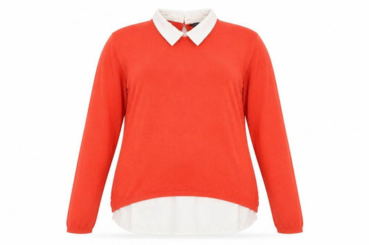 Atmosphere Womens Orange   Pullover Jumper Size 14