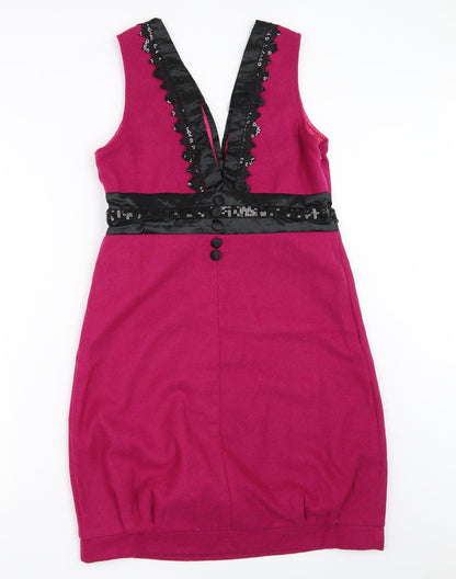 Womens Pink   Shift  Size L
